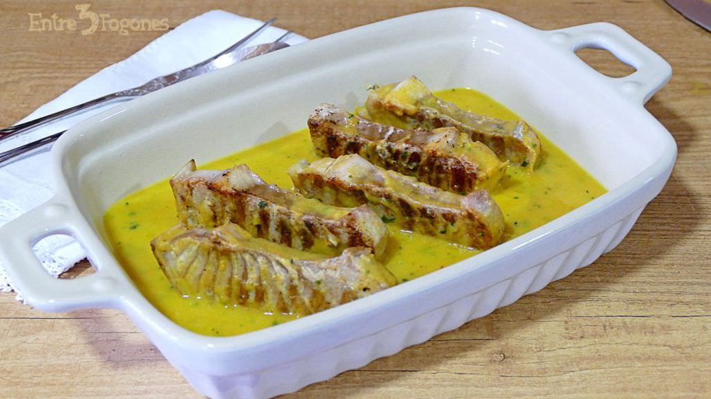 Receta Ventresca de Atún en Salsa de Manzana al Jerez
