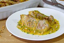 Ventresca de Atún en Salsa de Manzana al Jerez