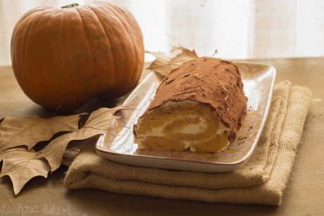 Rollo de Calabaza y Mascarpone Rollo de Calabaza y Mascarpone