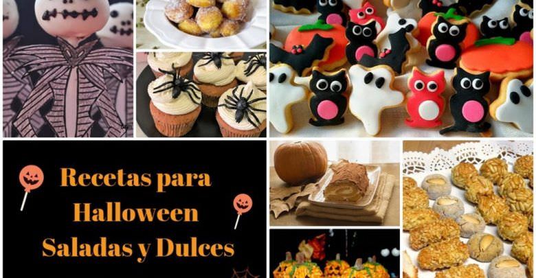 Recetas para Halloween Saladas y Dulces