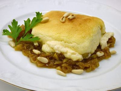 Bacalao con Muselina de Ajo