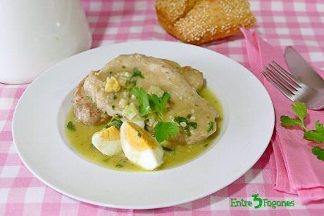 Lomo de Cerdo en Salsa de Almendras