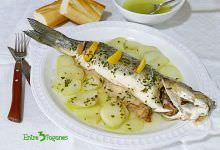 Lubina al Vapor con Patatas Cook Expert