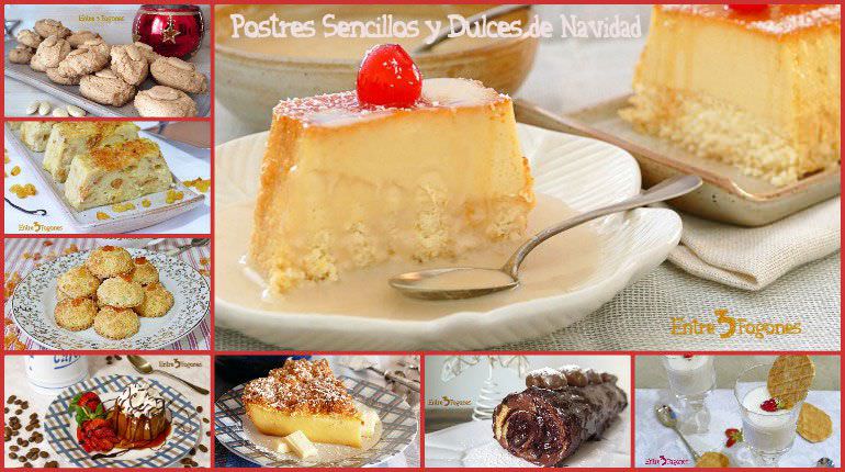 Postres Sencillos de Navidad Postres Sencillos de Navidad