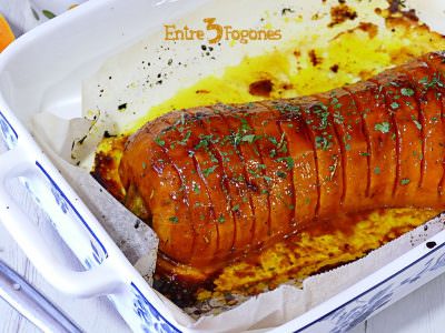 Receta Calabaza al Horno con Miel y Especias Receta Calabaza al Horno con Miel y Especias