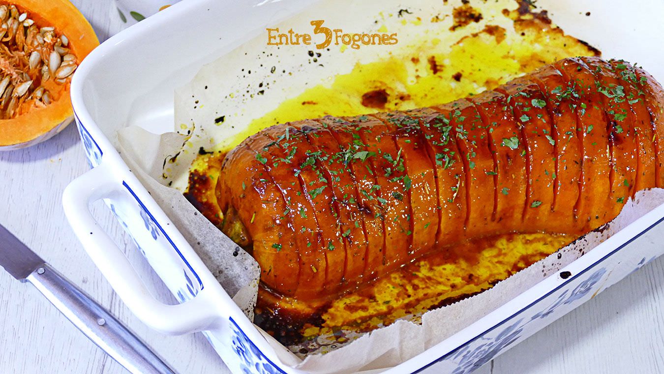 Receta Calabaza al Horno con Miel y Especias