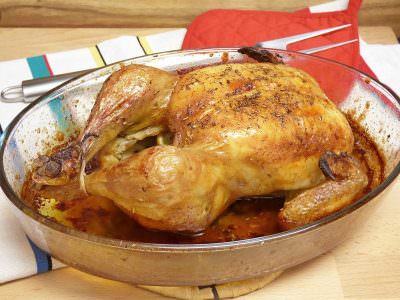 Pollo al Horno Entero