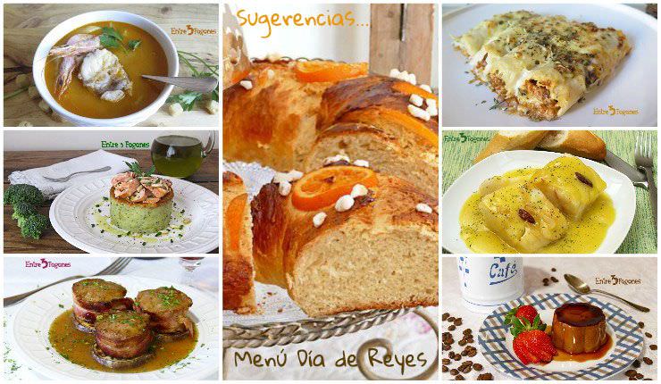 Sugerencias para el Menú Especial de Reyes