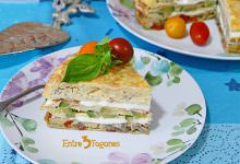 Pastel de Tortillas con Bechamel