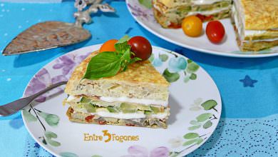 Pastel de Tortillas con Bechamel