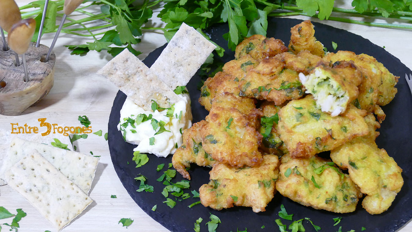 Receta de Tortillitas de Bacalao