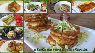 12 Recetas de Verduras Sanas y Originales
