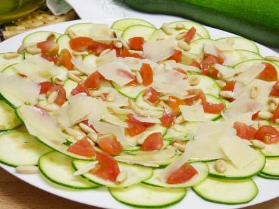Carpaccio de Calabacín