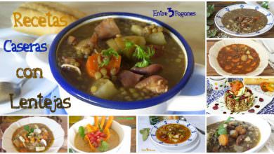 Recetas Caseras con Lentejas