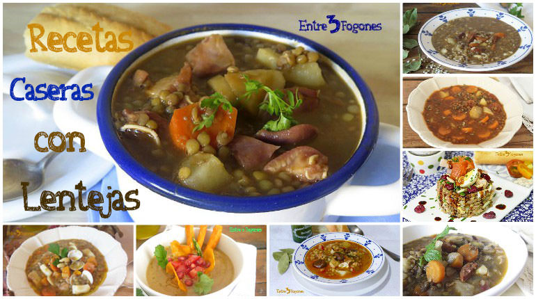 Recetas Caseras con Lentejas