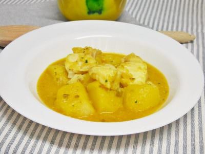 Guiso de Patatas con Bacalao