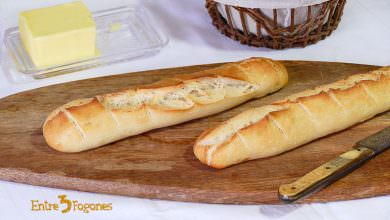 Receta de Baguette o Pan Francés Crujiente