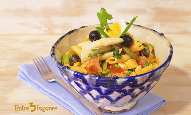 Ensalada de Pasta con Pollo