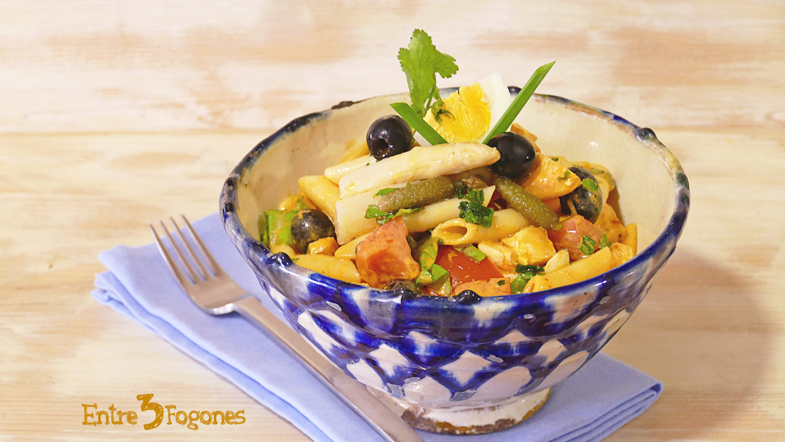 Ensalada de Pasta con Pollo Ensalada de Pasta con Pollo