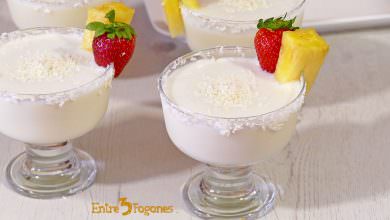 Piña Colada Fácil sin Alcohol