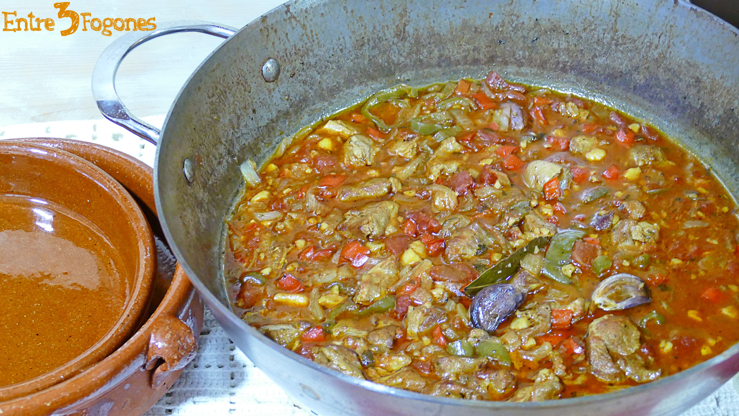 Receta Caldereta Manchega de Cordero Receta Caldereta Manchega de Cordero