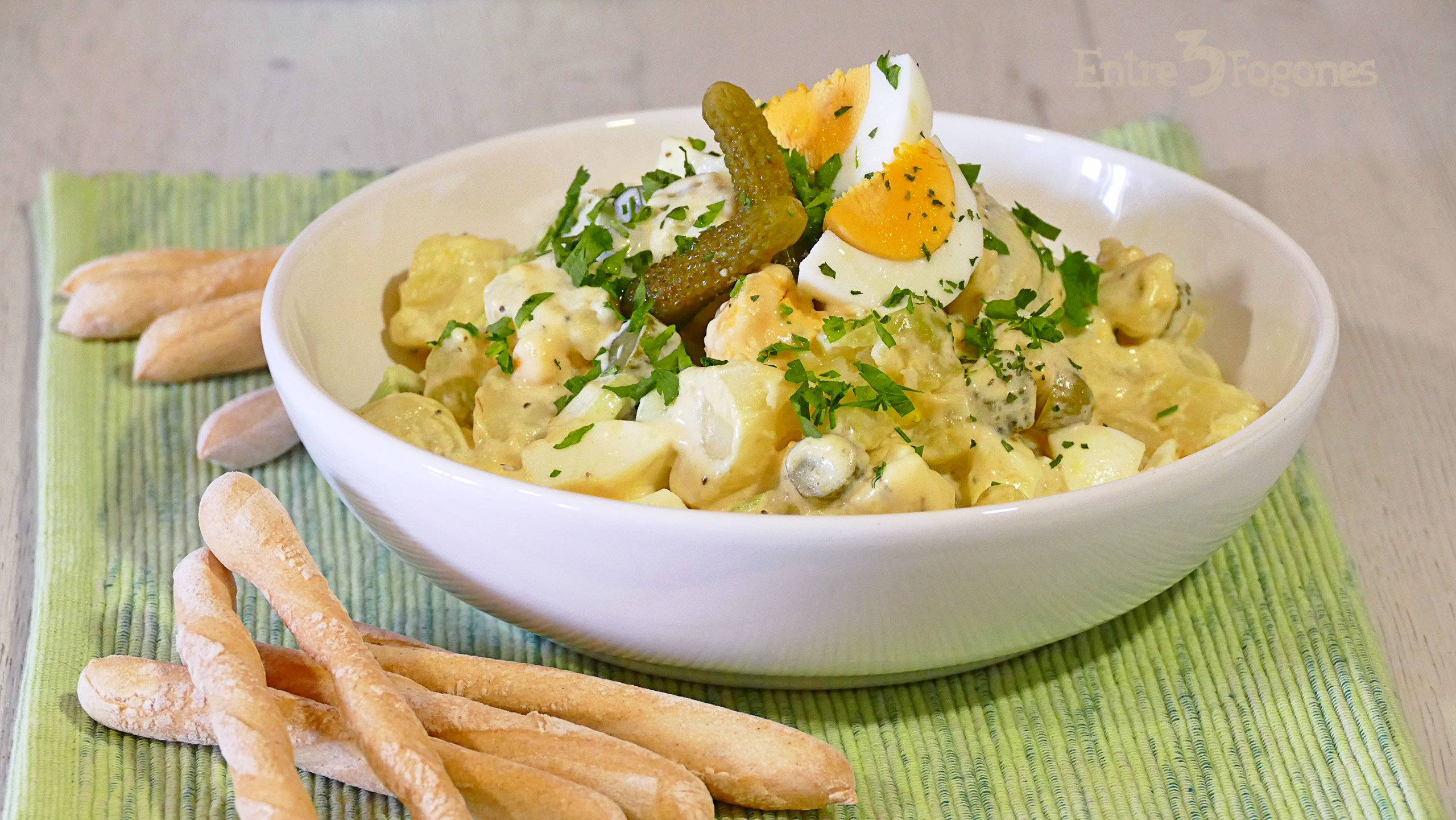 Ensalada Americana de Patata y Huevo
