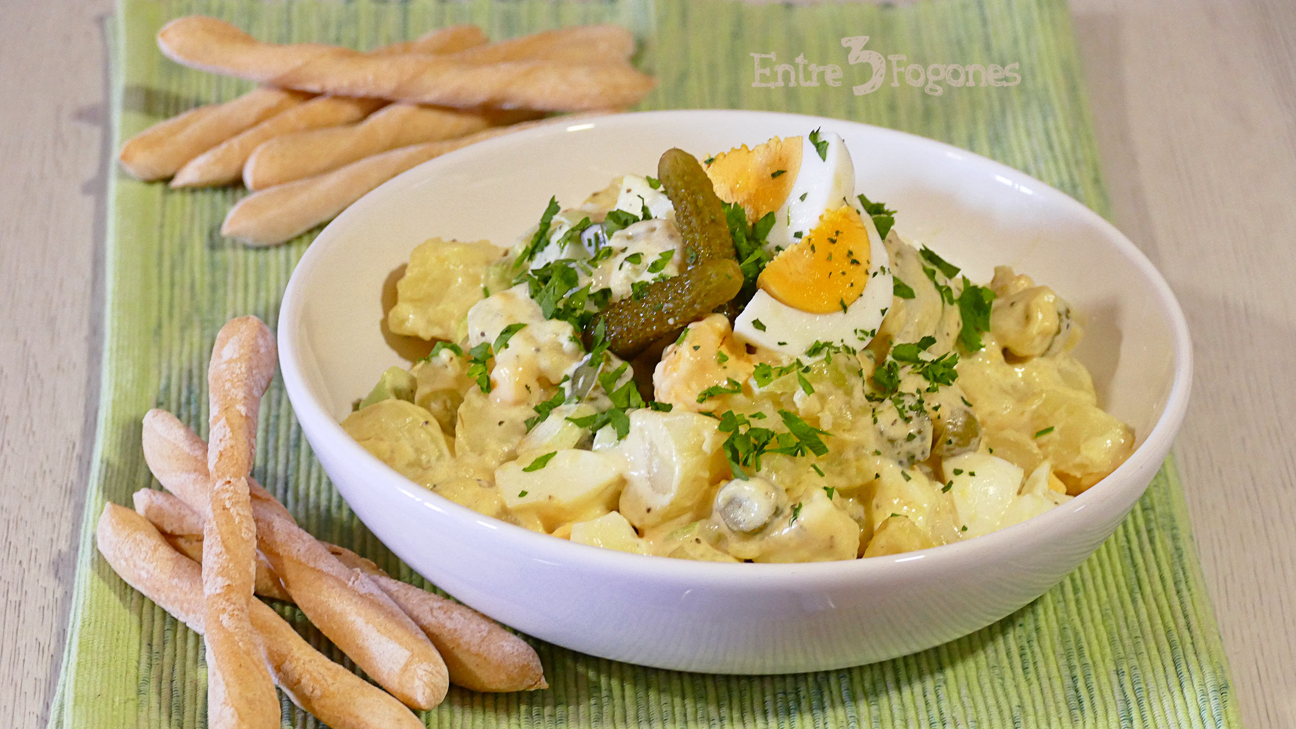 Ensalada de Patatas y Huevo Cook Expert