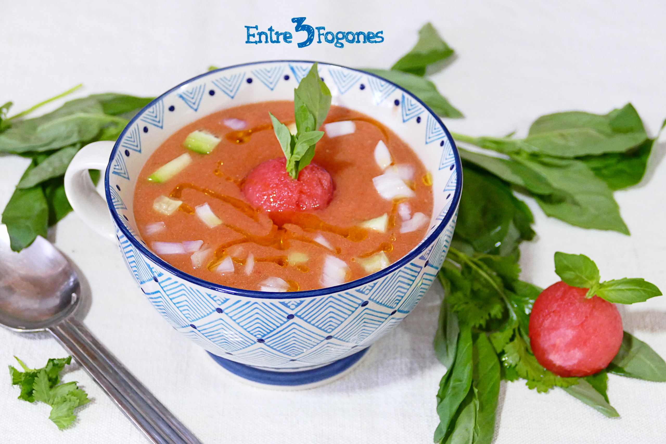 Gazpacho de Sandía Refrescante y Nutritivo