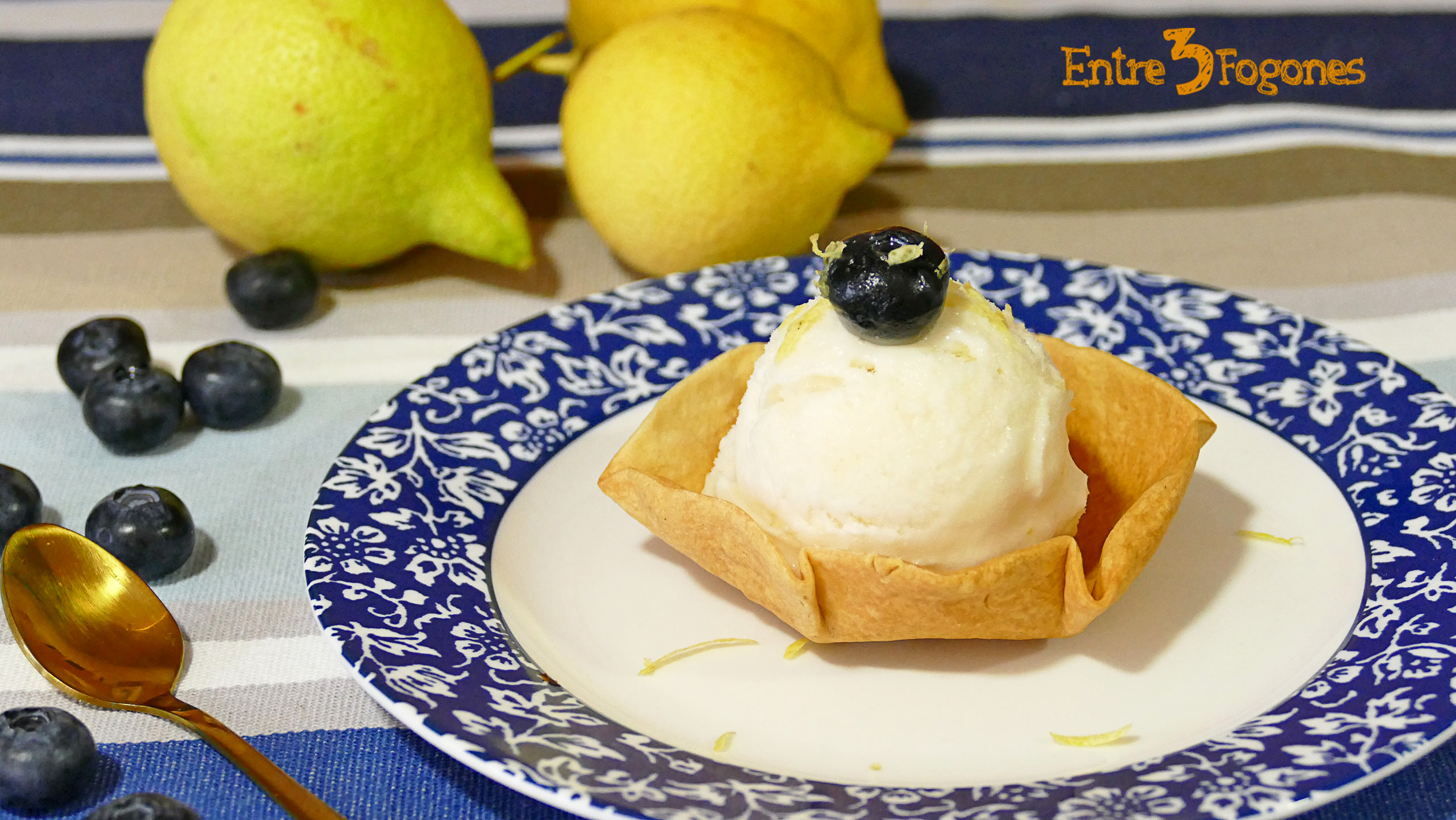 Helado de Limón Casero Helado de Limón Casero sin Heladera