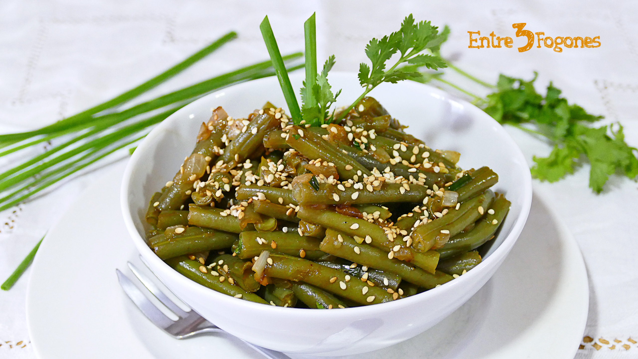 Ensalada de Judías Verdes Vegetariana Ensalada de Judías Verdes Vegetariana