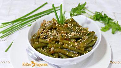 Ensalada Templada de Judías Verdes