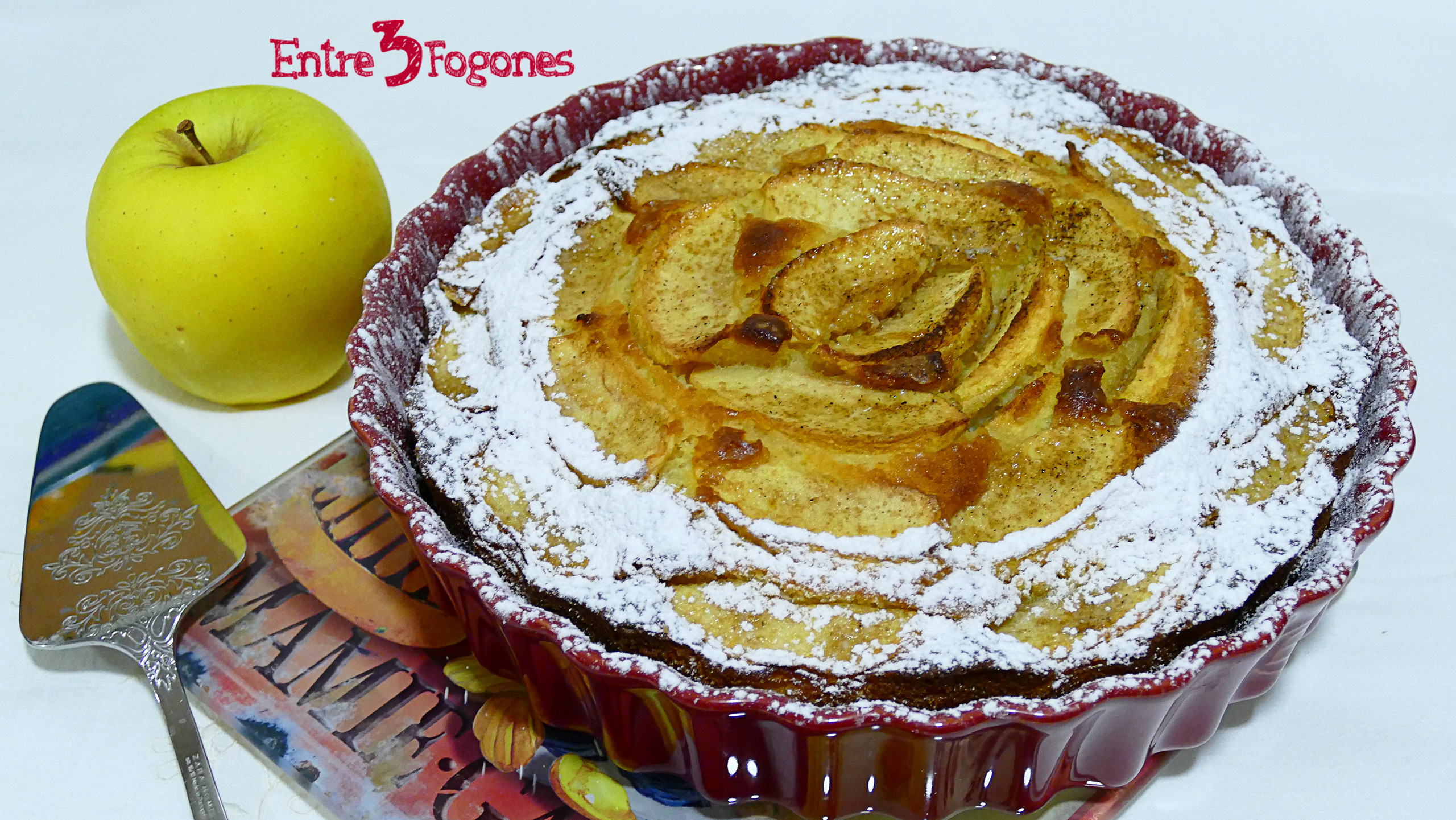 Bizcocho de Manzana y Mascarpone CookExpert Bizcocho de Manzana y Mascarpone CookExpert