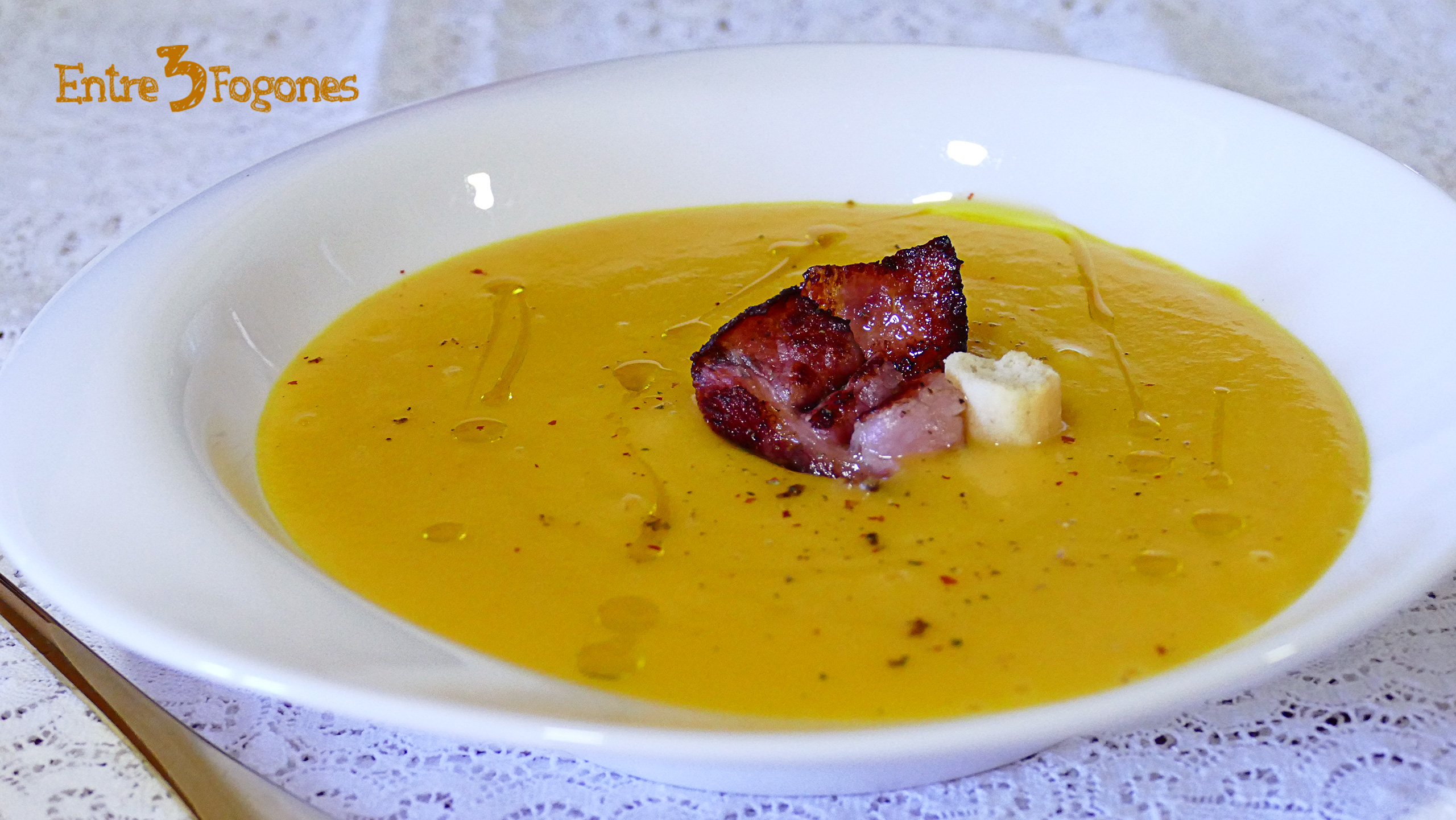 Crema de Calabaza y Zanahoria