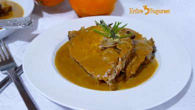 Lomo a la Naranja en Olla Express