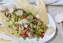 Revuelto de Setas con Foie y Huevo