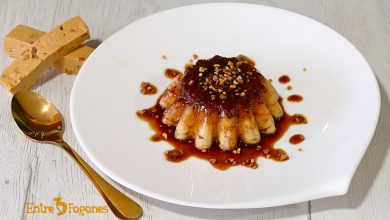 Flan de Turrón Blando