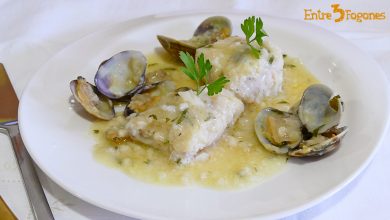 Merluza a la Marinera con Almejas