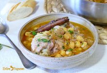 Potaje de Garbanzos con Pollo y Verduras