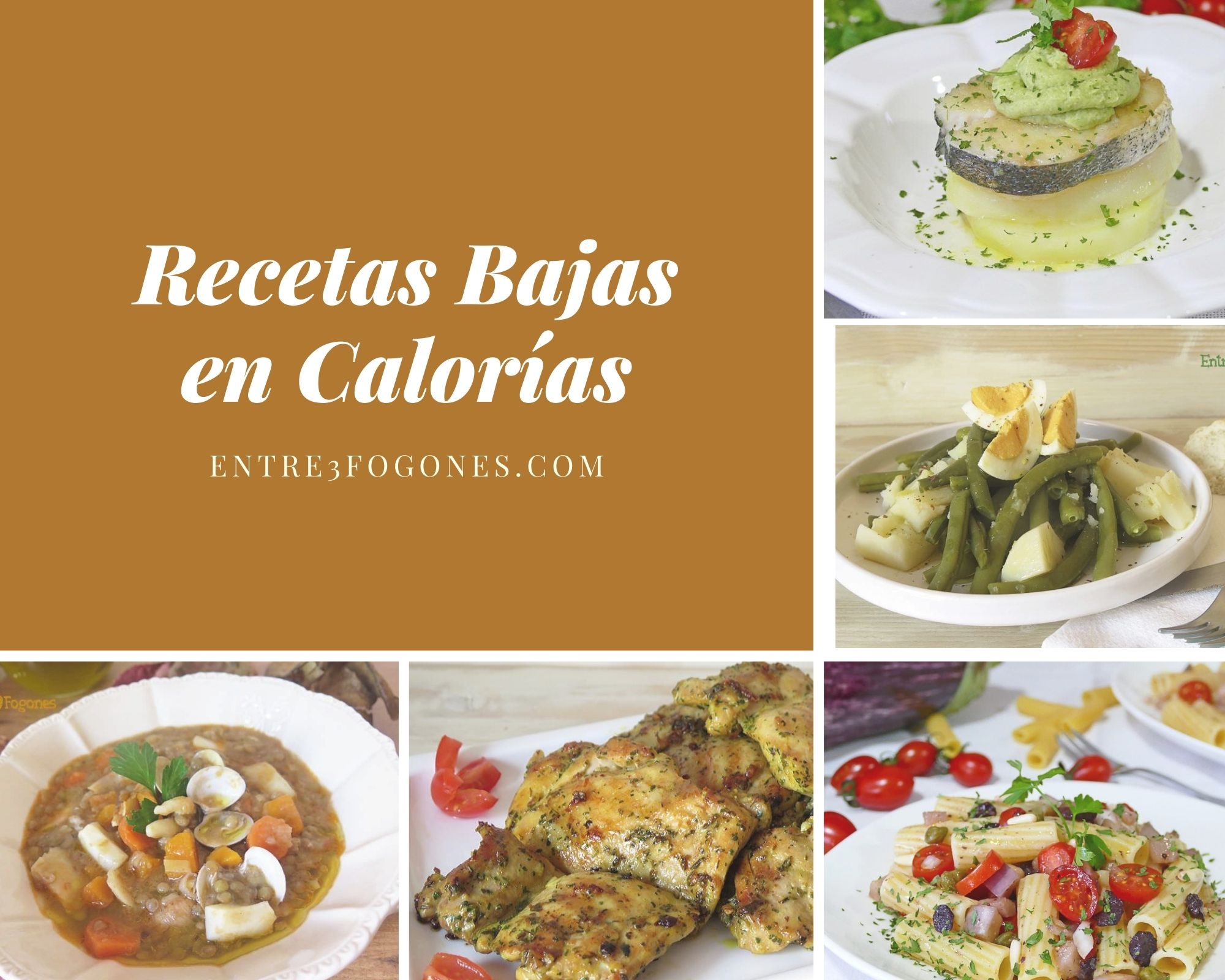 Recetas Bajas en Calorías Recetas Bajas en Calorías