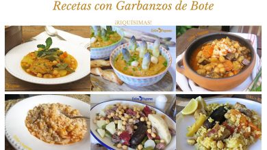 Recetas con Garbanzos de Bote