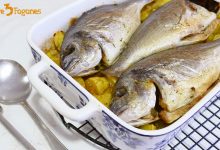 Doradas al Horno con Patatas