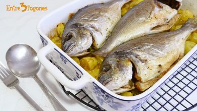 Doradas al Horno con Patatas