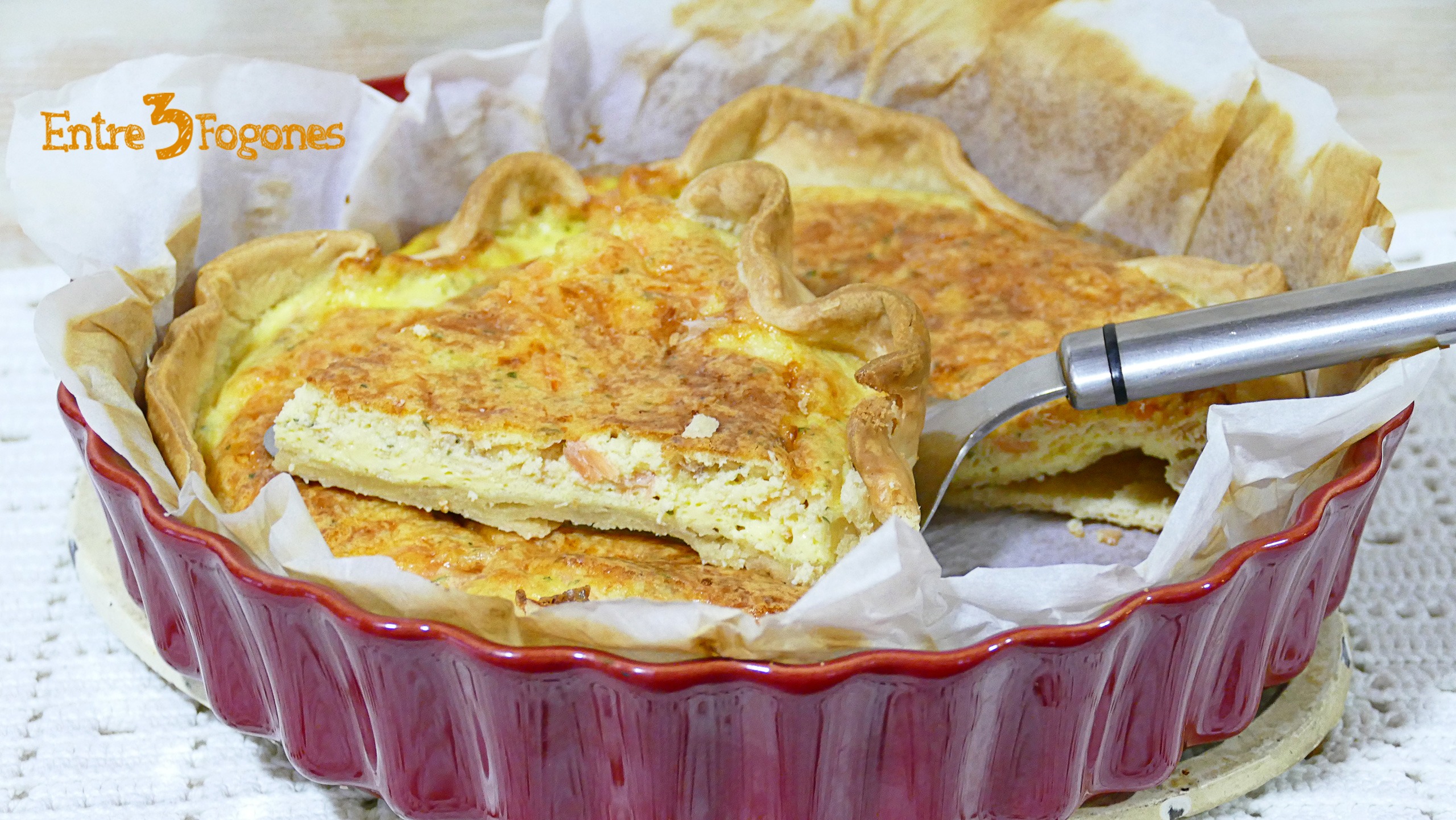Quiche de Salmón Ahumado y Atún