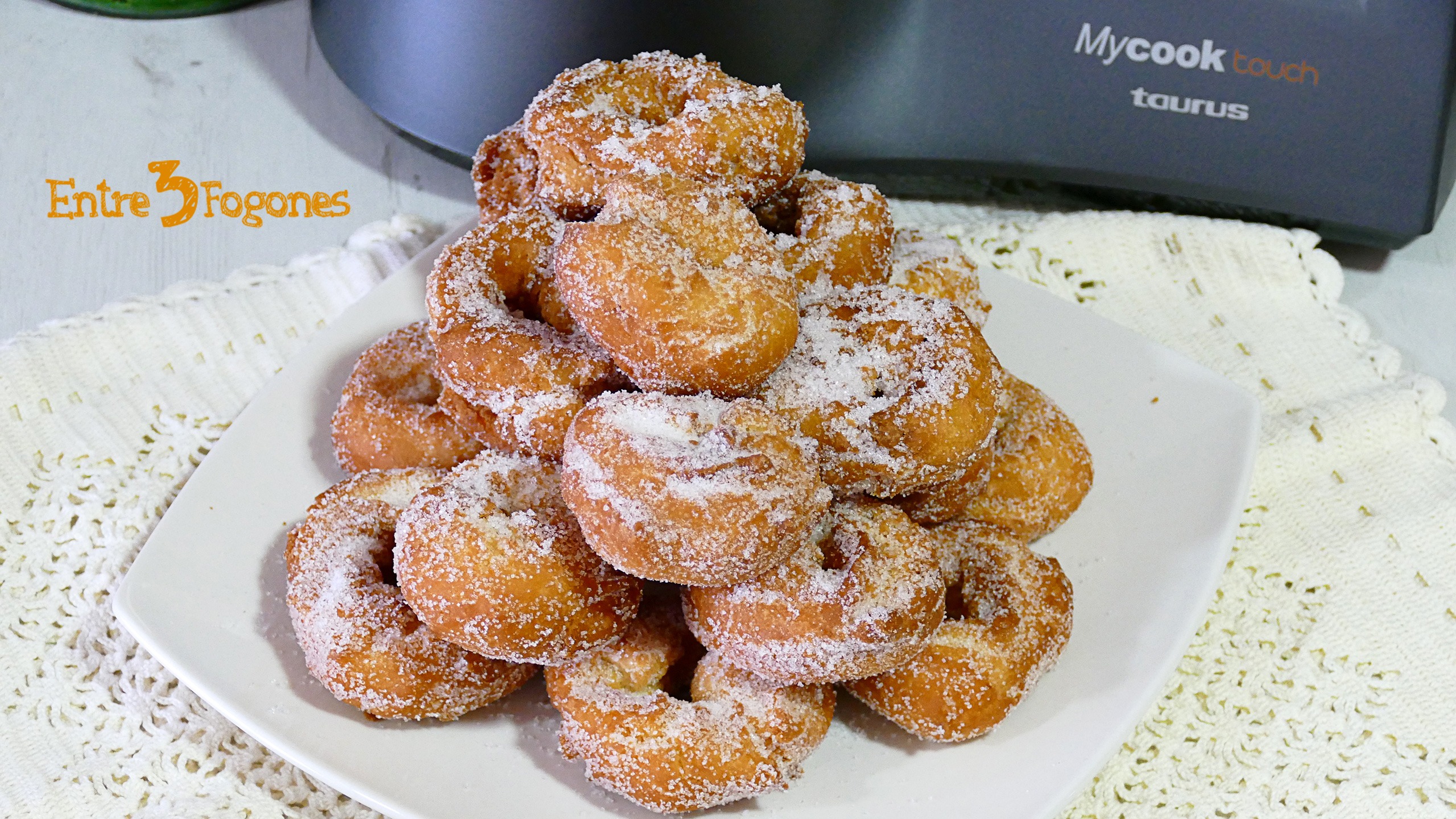 Rosquillas de Naranja con Mycook touch Rosquillas de Naranja con Mycook touch