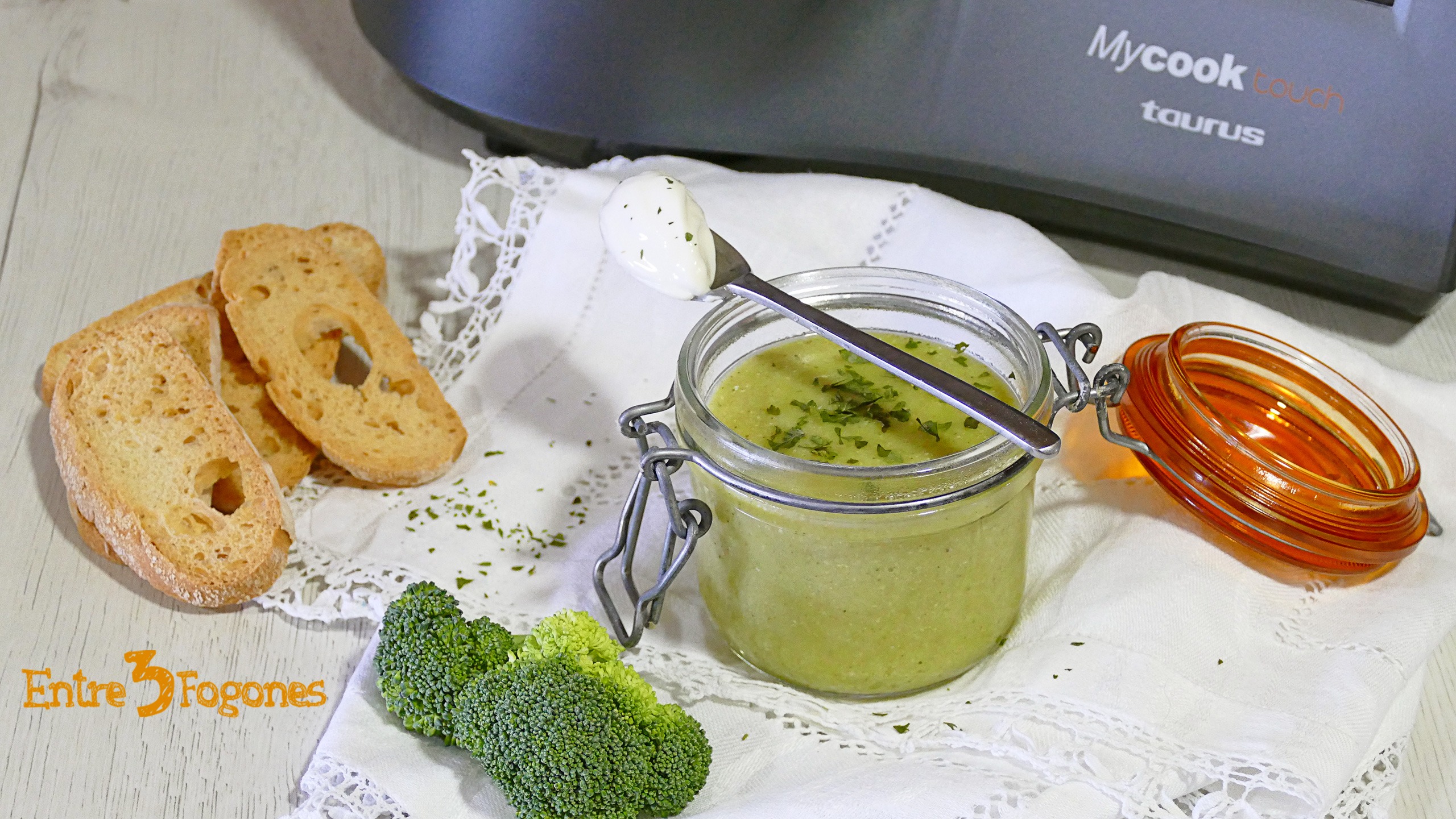 Crema de Brócoli con Hinojo Fresco Mycook