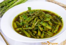 Espárragos Verdes en Salsa de Tamari
