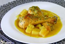 Guiso de Pollo con Patatas en Salsa
