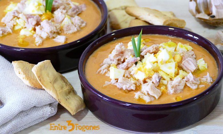 Porra Antequerana, Receta Tradicional Malagueña