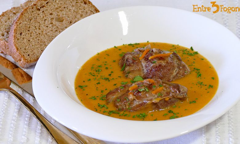 Carrilleras de Cerdo en Salsa en Olla Express