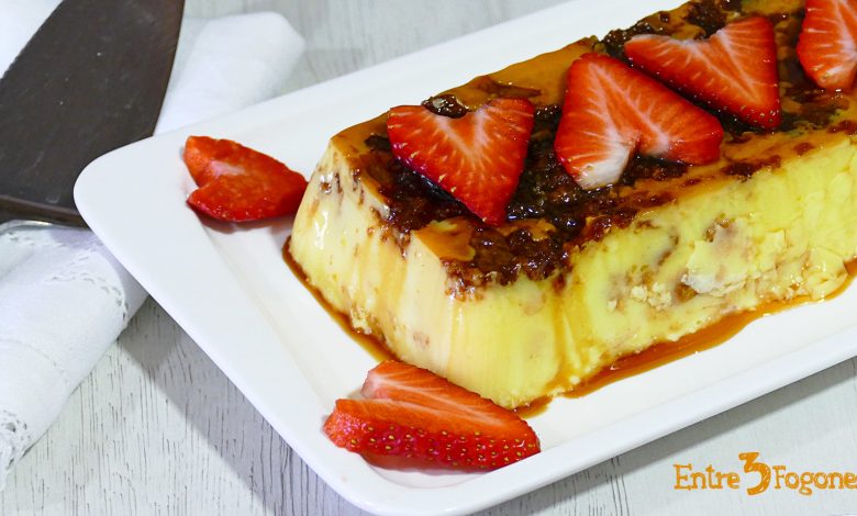 Flan de Huevo sin Horno con Bollos